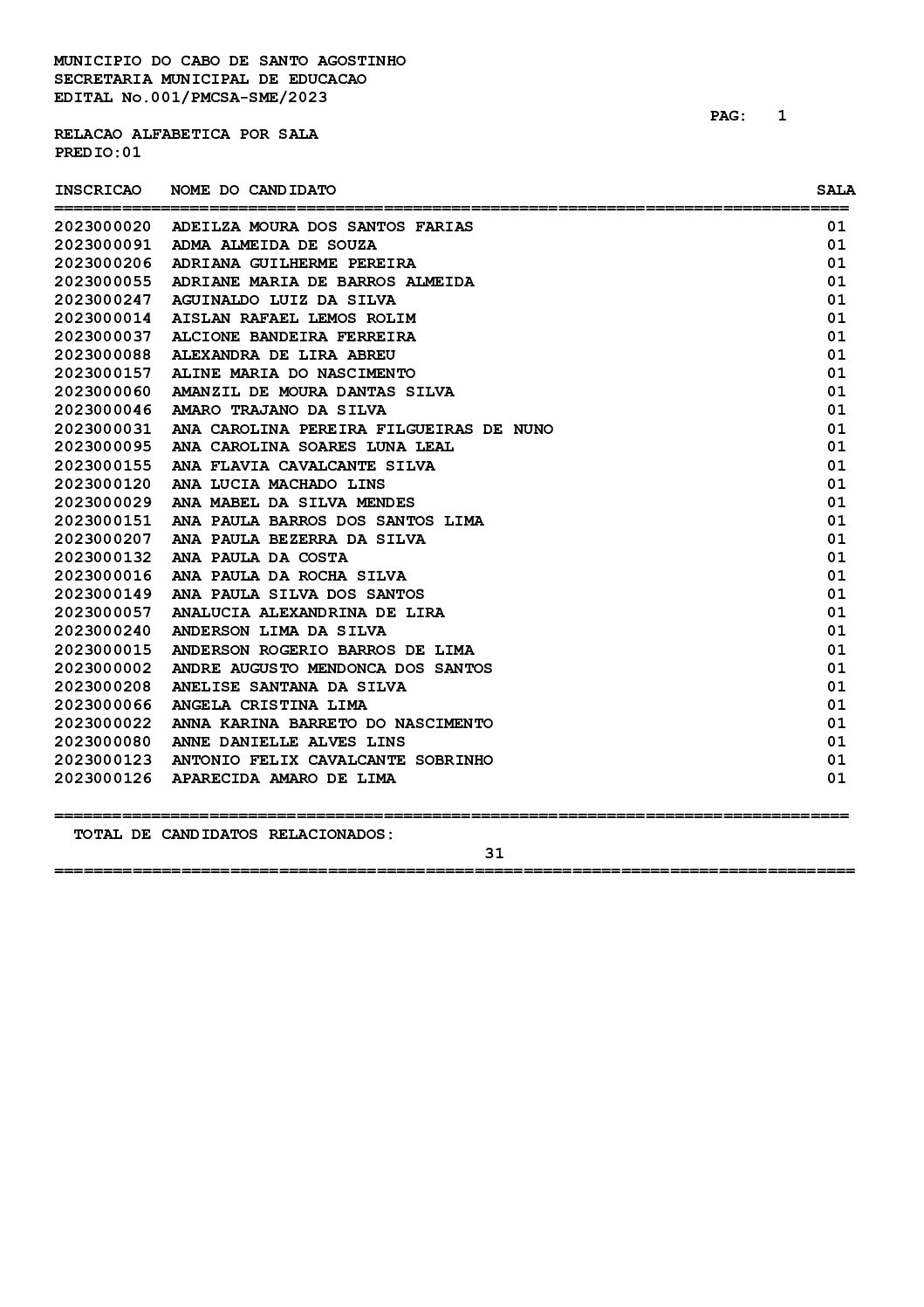 ORIENTAÇÕES – Candidatos a Coordenadores e Dirigentes Escolares 2023