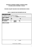 ANEXO VI – FORMULÁRIO PARA INTERPOSIÇÃO DE RECURSO