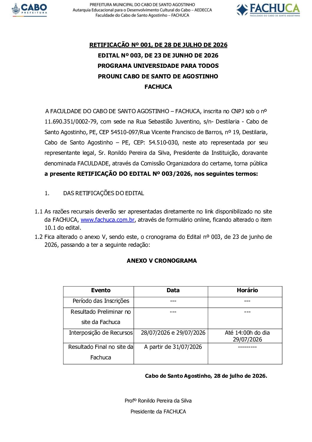 RETIFICACAO-001 2026.2-PROUNI
